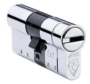 Anti Snap Euro Lock Cylinder - ABS Chrome MK3 Cylinder