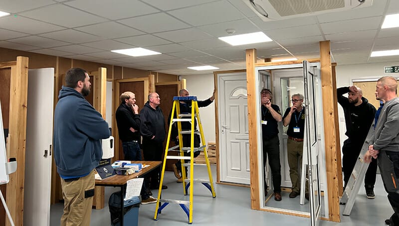 Advanced Locksmith Training Course - Aluminium-Glass-Door