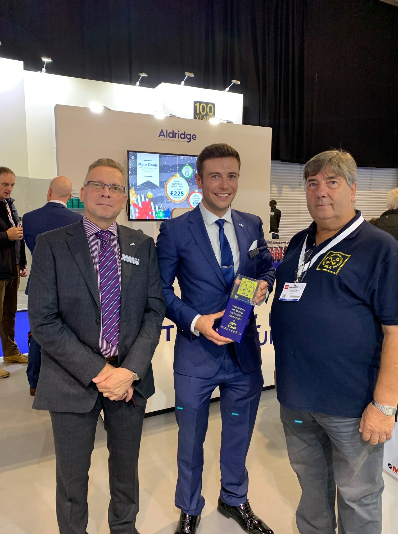 Aldridge Security - best stand at MLA Expo 2019