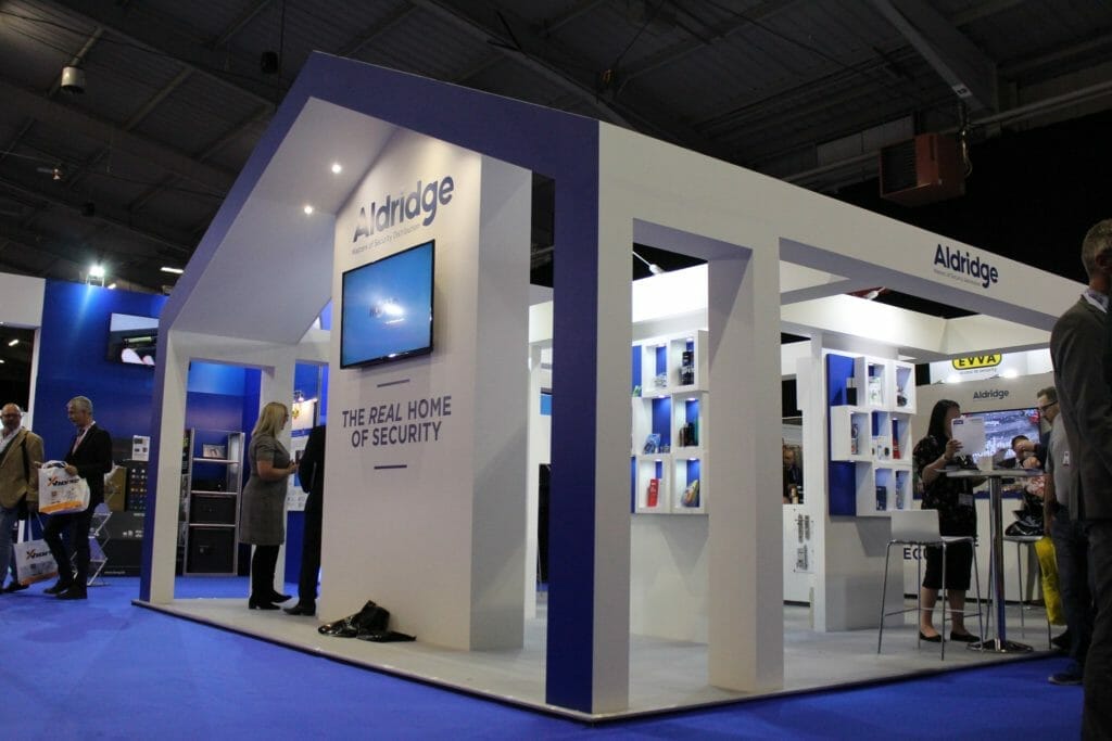 Aldridge Security Stand at MLA Expo