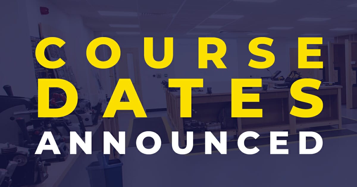 Locksmith Course Dates Announced for 2020 (Beginners, Advanced & MLA Qualification)
