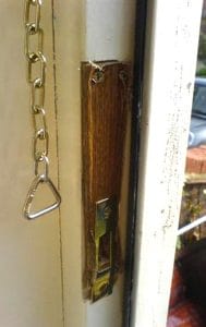 Wrong Door Lock fitted image