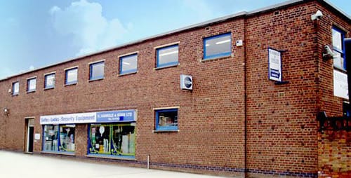 H Harrold and Sons Locksmith Shop Front