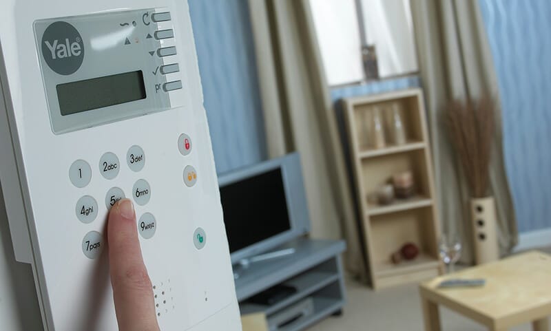 Home Security Alarm Changing Code