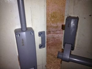 Fire Exit Panic Door Fail