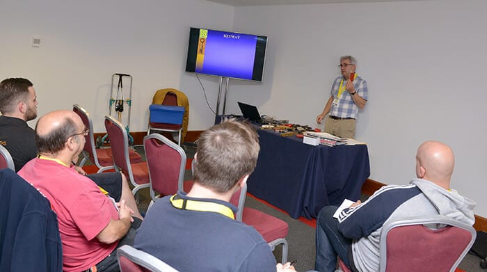 Identifying Locks training course at MLA Expo with Simon Griffiths