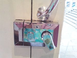 Wrong night latch fitted