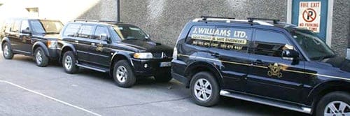 J Williams Dublin Locksmith Vans