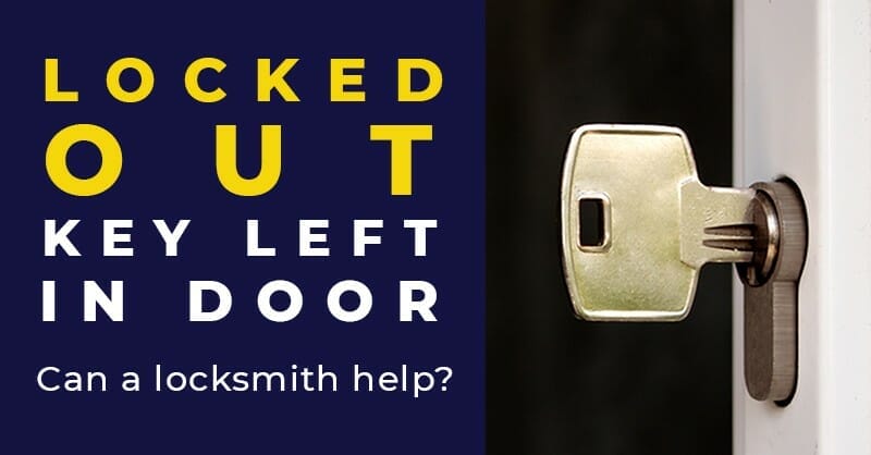 Locked Out with Key In Door