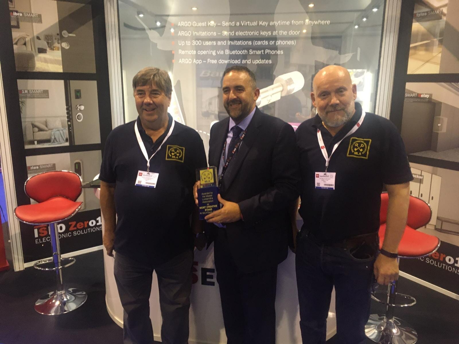 M Marcus ISEO - most creative stand at MLA Expo 2019
