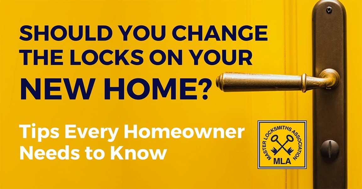 Should I Change Locks In New House After Moving