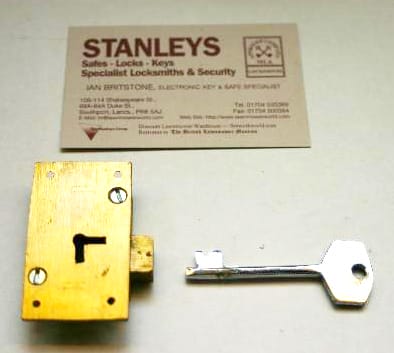 Key and Lock Stanleys Locksmith Southport