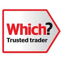 Which? Trusted trader logo