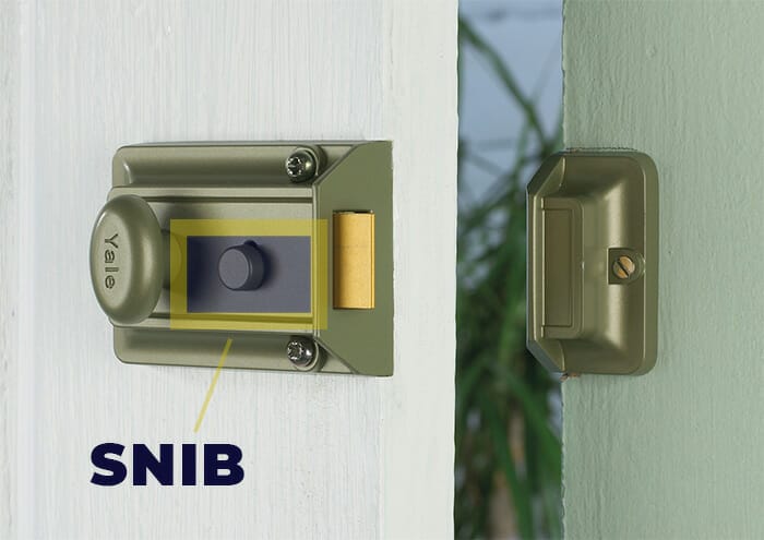 Yale Night Latch Snib